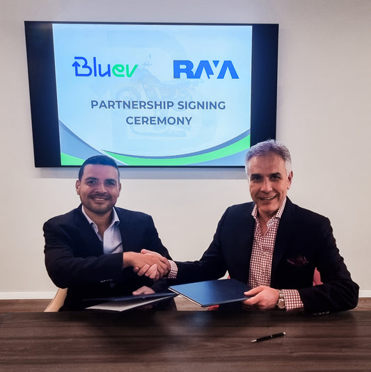 Blu EV Partners with Raya to Produce Locally Assembled Electric Motorbikes